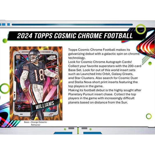 2024 Topps Cosmic Chrome Football Hobby Box