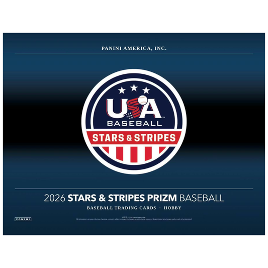 2026 Panini USA Stars & Stripes Prizm Baseball Hobby Box