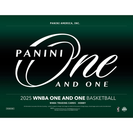 2025 Panini One and One WNBA Basketball Hobby 10 Box Case